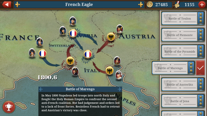 European War 6: 1804 Game Screenshot