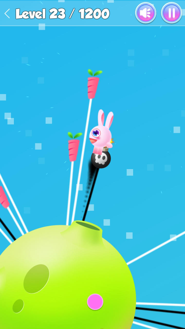 贪吃的兔兔 Game Screenshot
