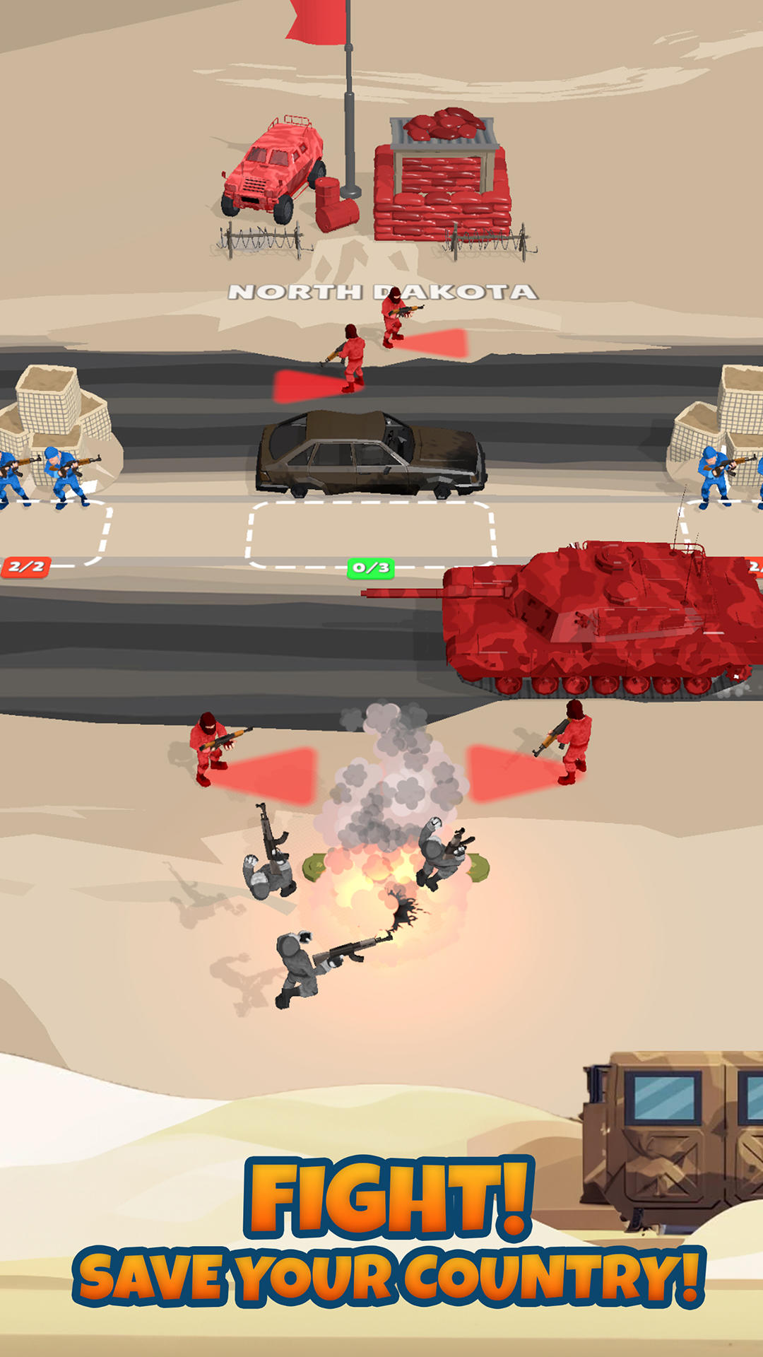 Battle Attack Game Screenshot