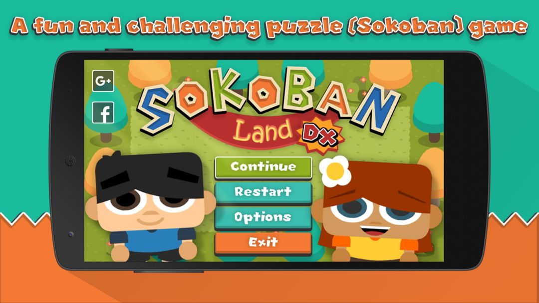 Screenshot of Sokoban Land DX