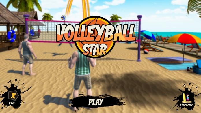 Скриншот игры Volleyball Championship Court