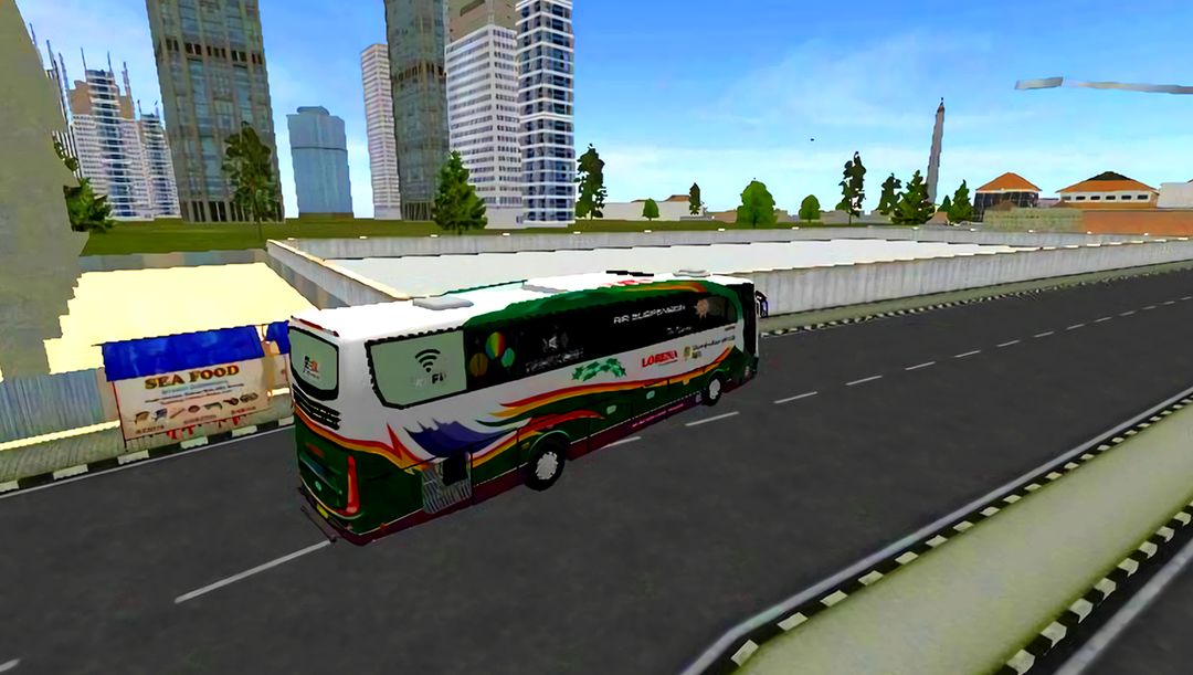 Screenshot of Skin Bus Simulator Indonesia (BUSSID)
