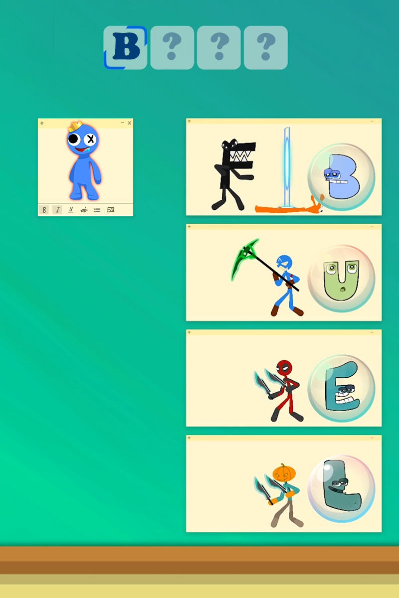 Tower Battle: Alphabet Connect Game Screenshot