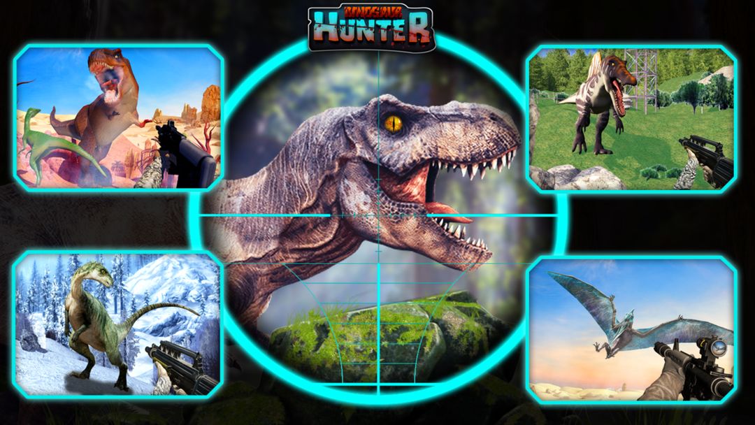 공룡 사냥 FPS 게임: 디노 사냥 총 시뮬레이션 게임 게임 스크린 샷