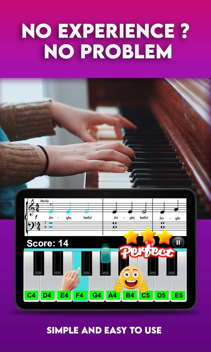 Screenshot 1 of Giáo viên piano thực sự 7.7