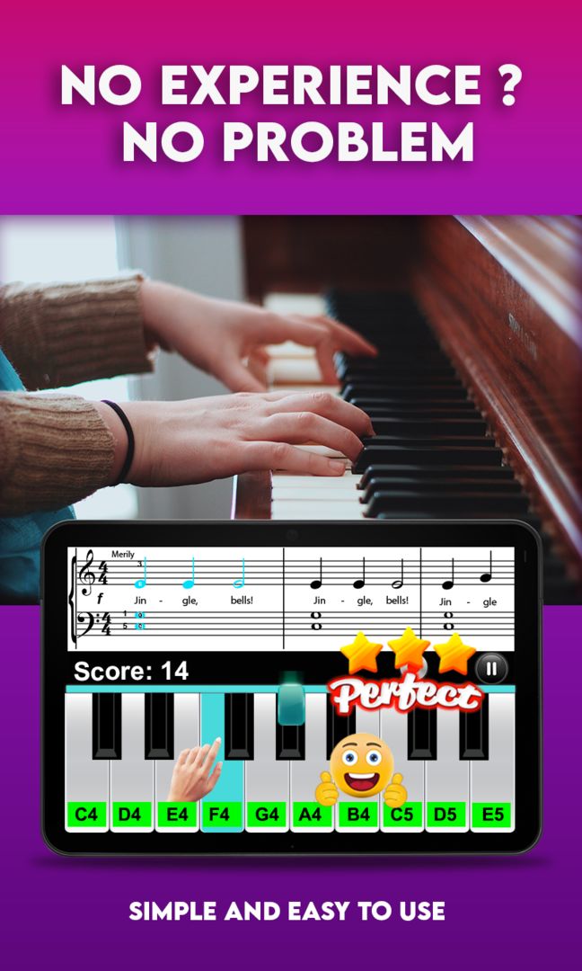 Real Piano Teacher screenshot game