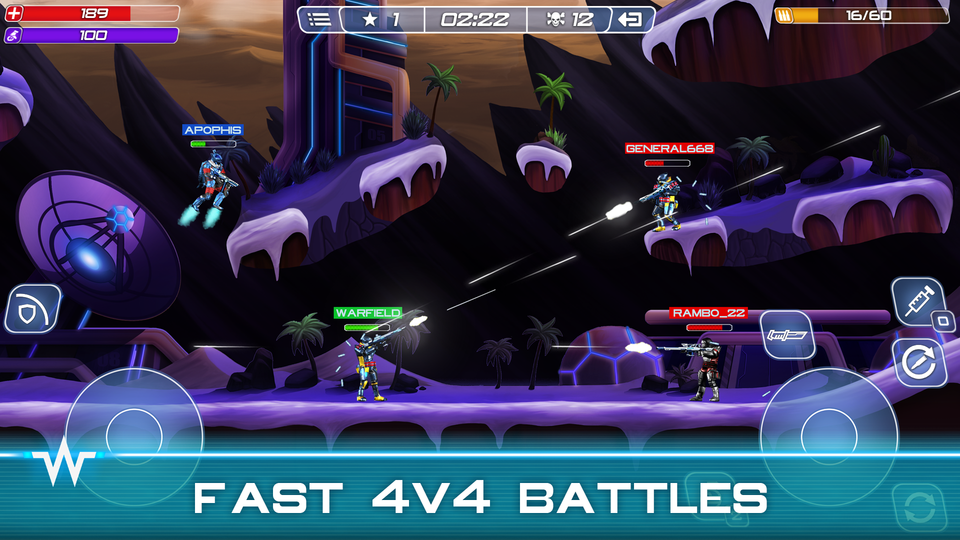 Warfield: Tactical Arena Shooter 게임 스크린샷