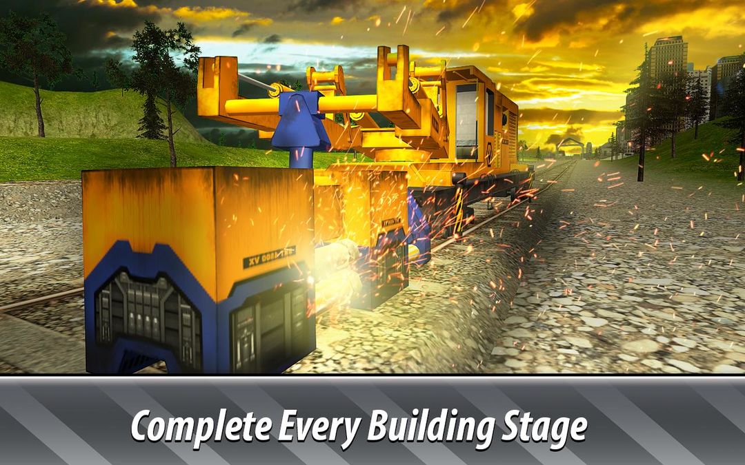 Railroad Building Simulator - 遊戲截圖
