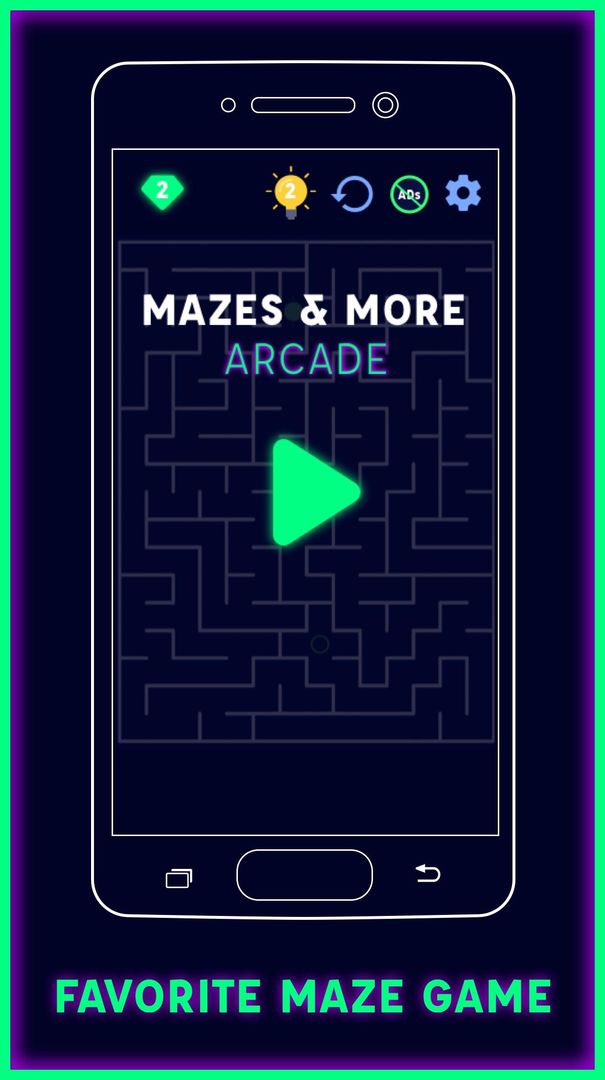 Screenshot of Mazes & More: Arcade