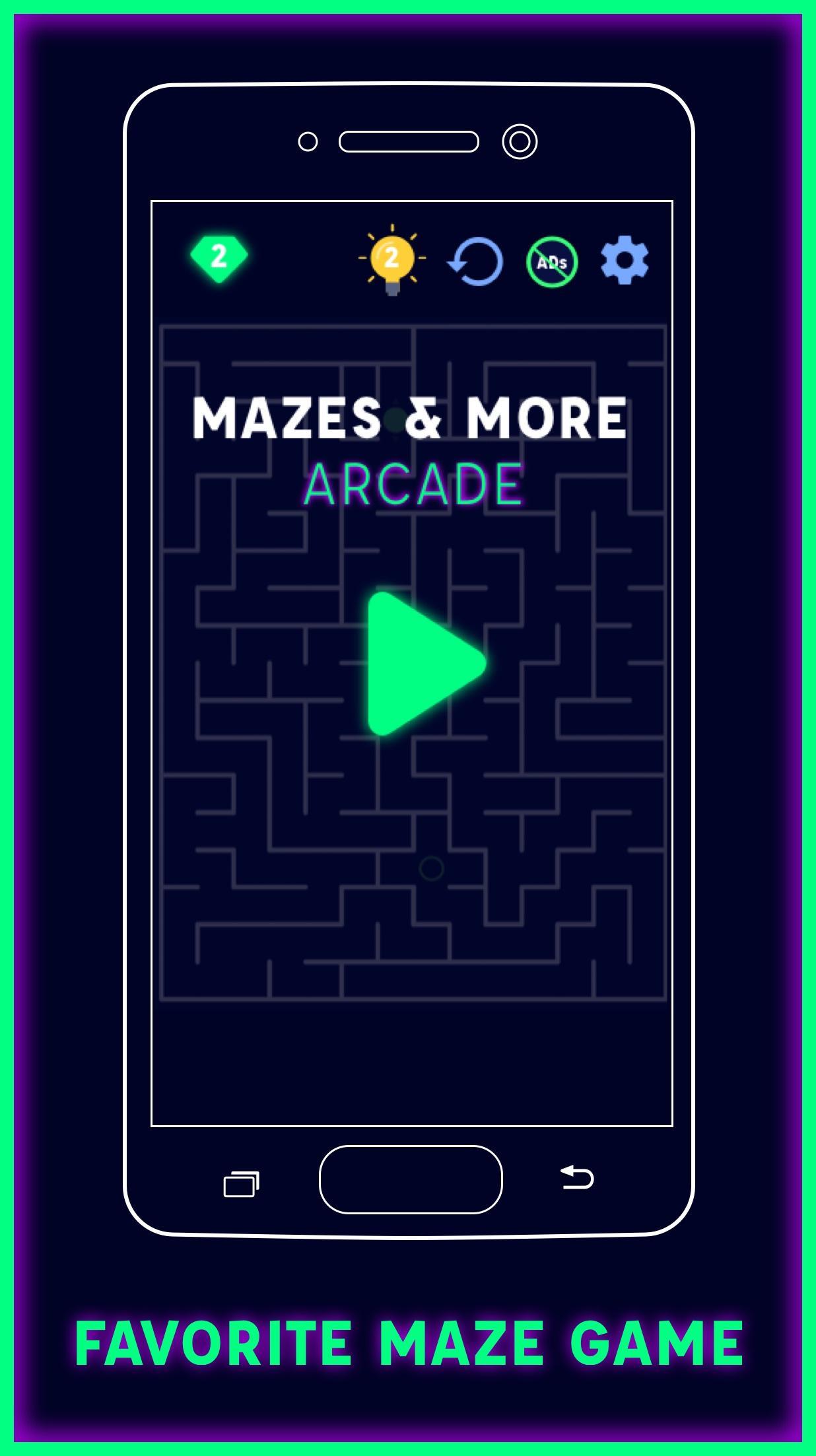 Cuplikan Layar Game Mazes & More: Arcade