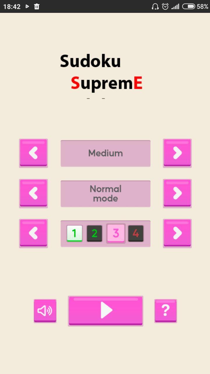 Screenshot 1 of Sudoku Supreme 1.0.4