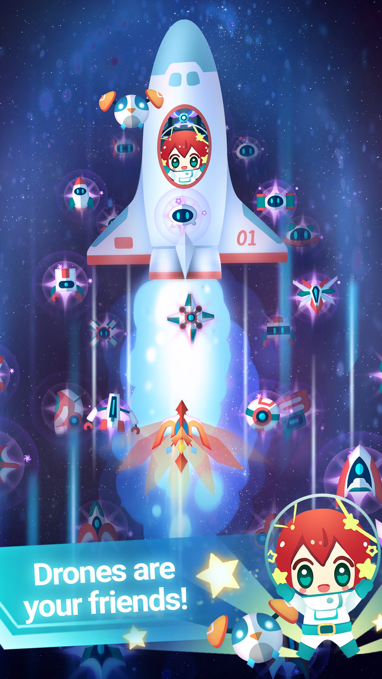 Screenshot of Star Tap - Idle Space Clicker