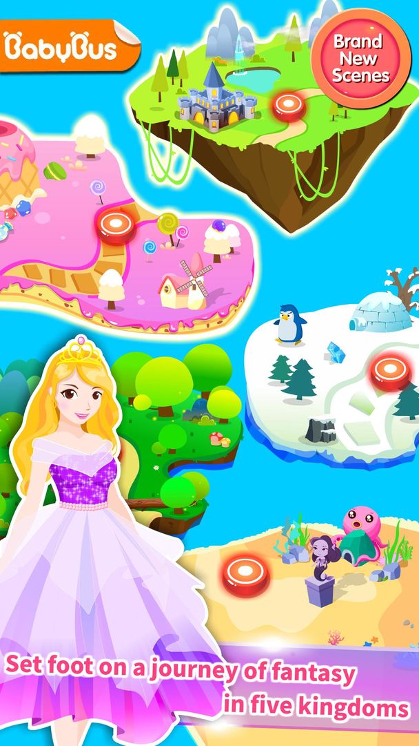 Screenshot of Little Panda Princess Dressup