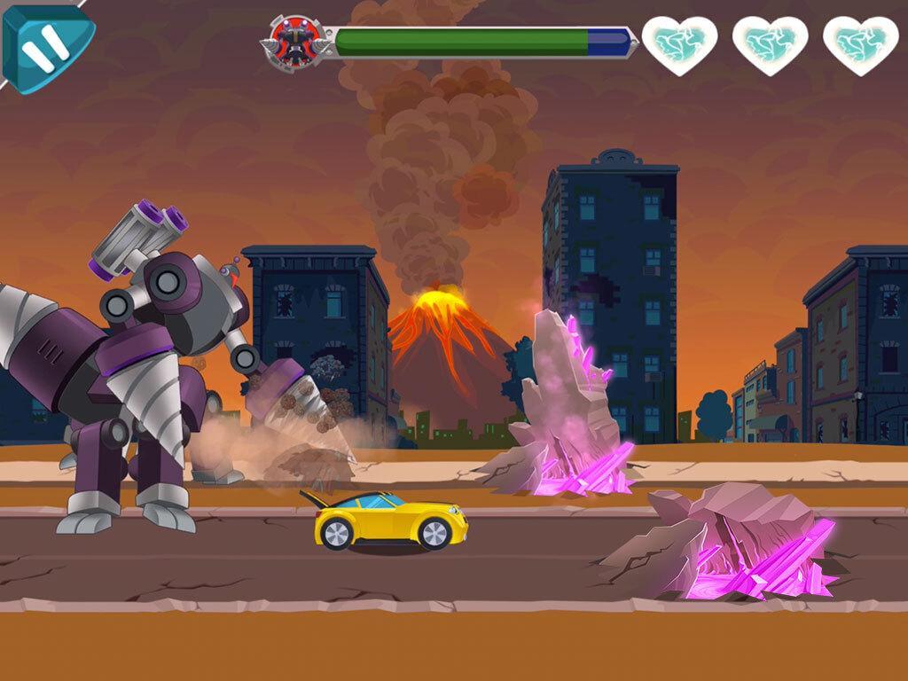 Transformers Rescue Bots: 대쉬 게임 스크린 샷