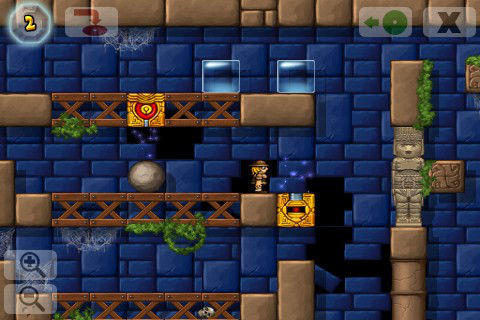 Скриншот игры Crystal Cave Classic