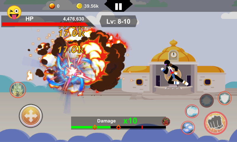 Stick Z Dragon : Super Game Screenshot