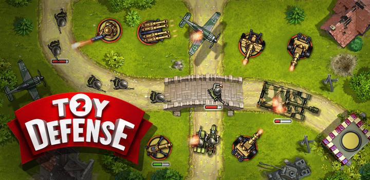 Banner of Toy Defense 2 — tower defense game 2.23