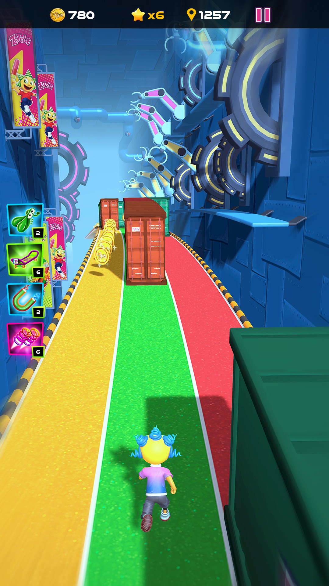 Zozole Run Game Screenshot