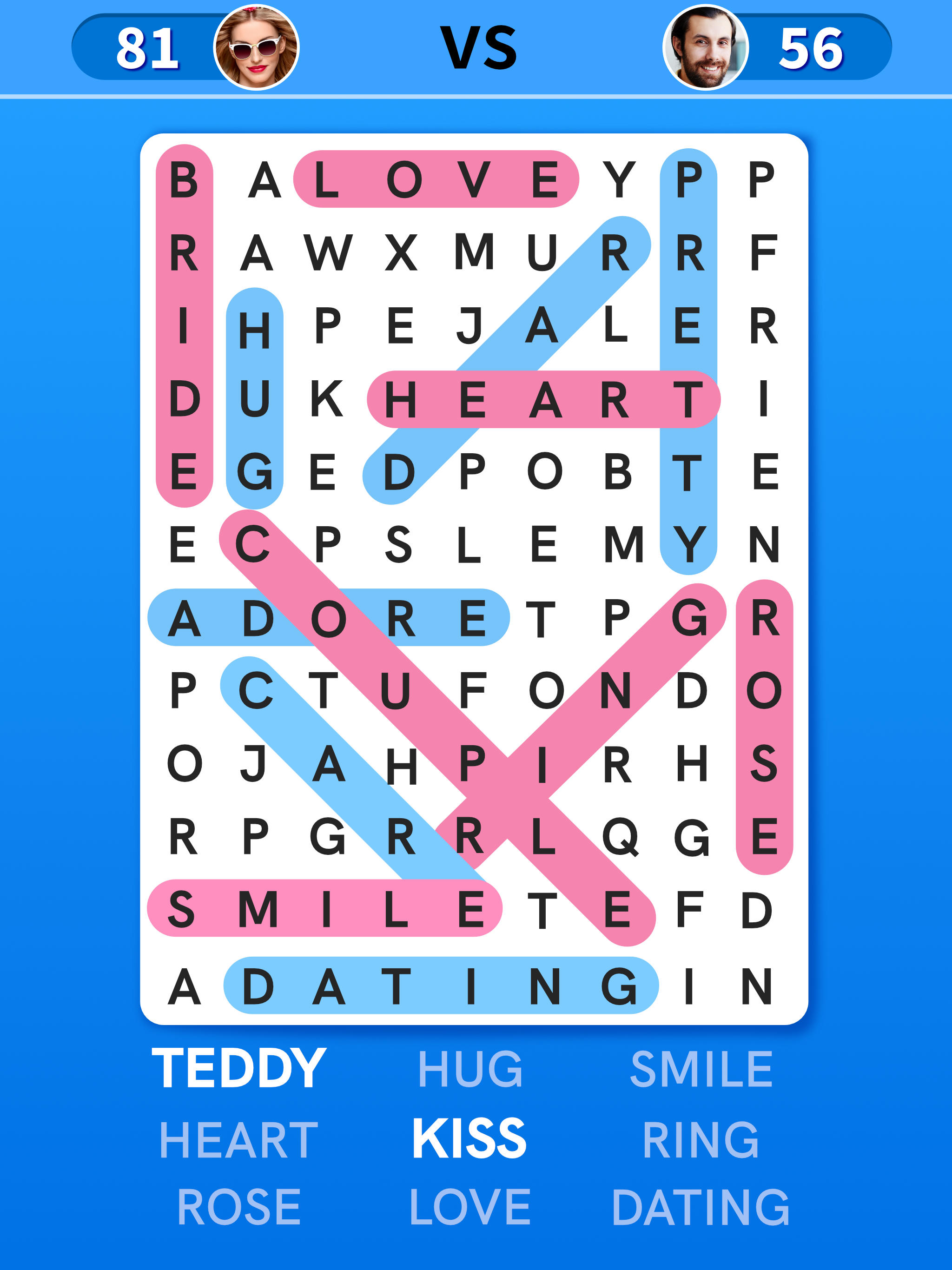 Word Search Games: Word Find Game Screenshot
