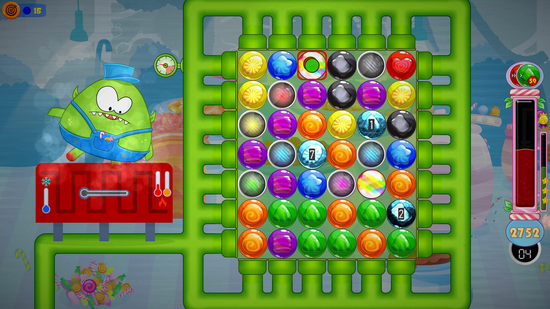 Paintball 3 - Candy Match Factory ภาพหน้าจอเกม