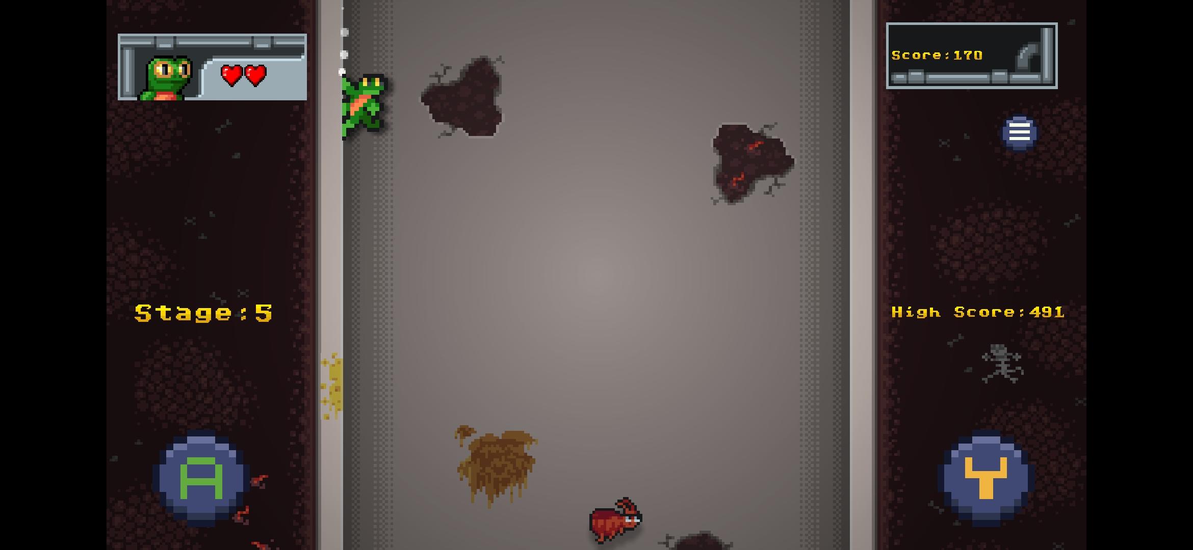 Geko: Entering The Pipe Game Screenshot