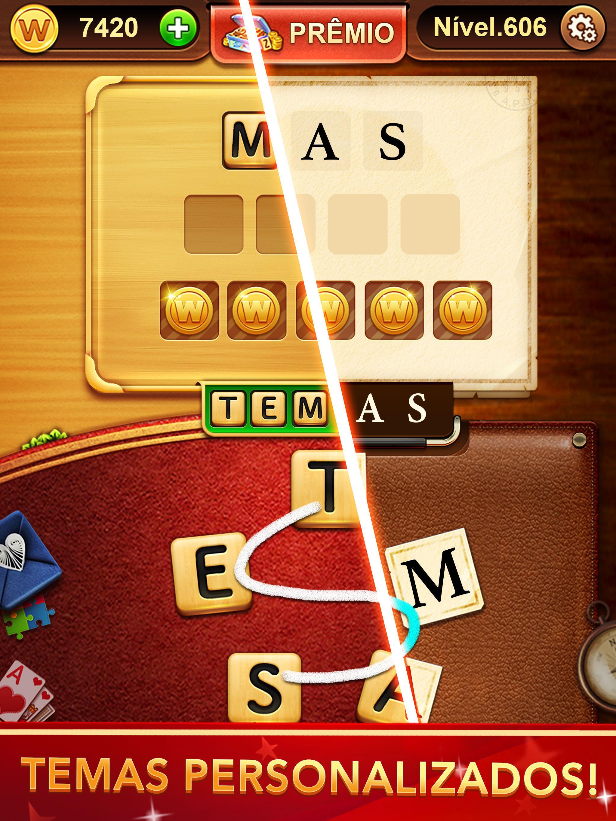 Captura de Tela do Jogo Palavras Conectadas