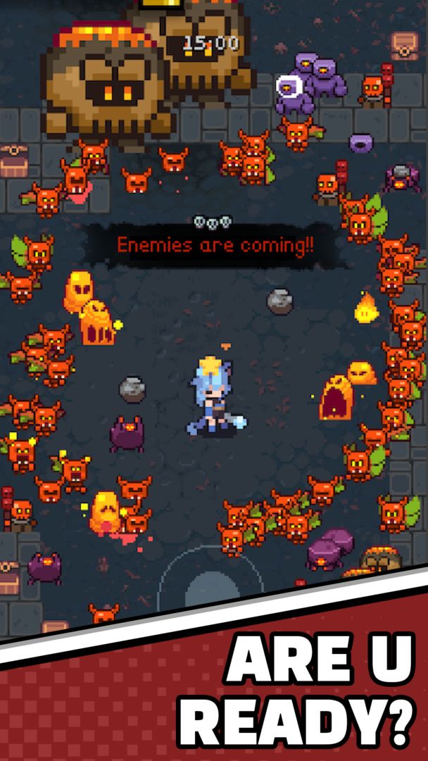 Cat Girl Survivor screenshot game
