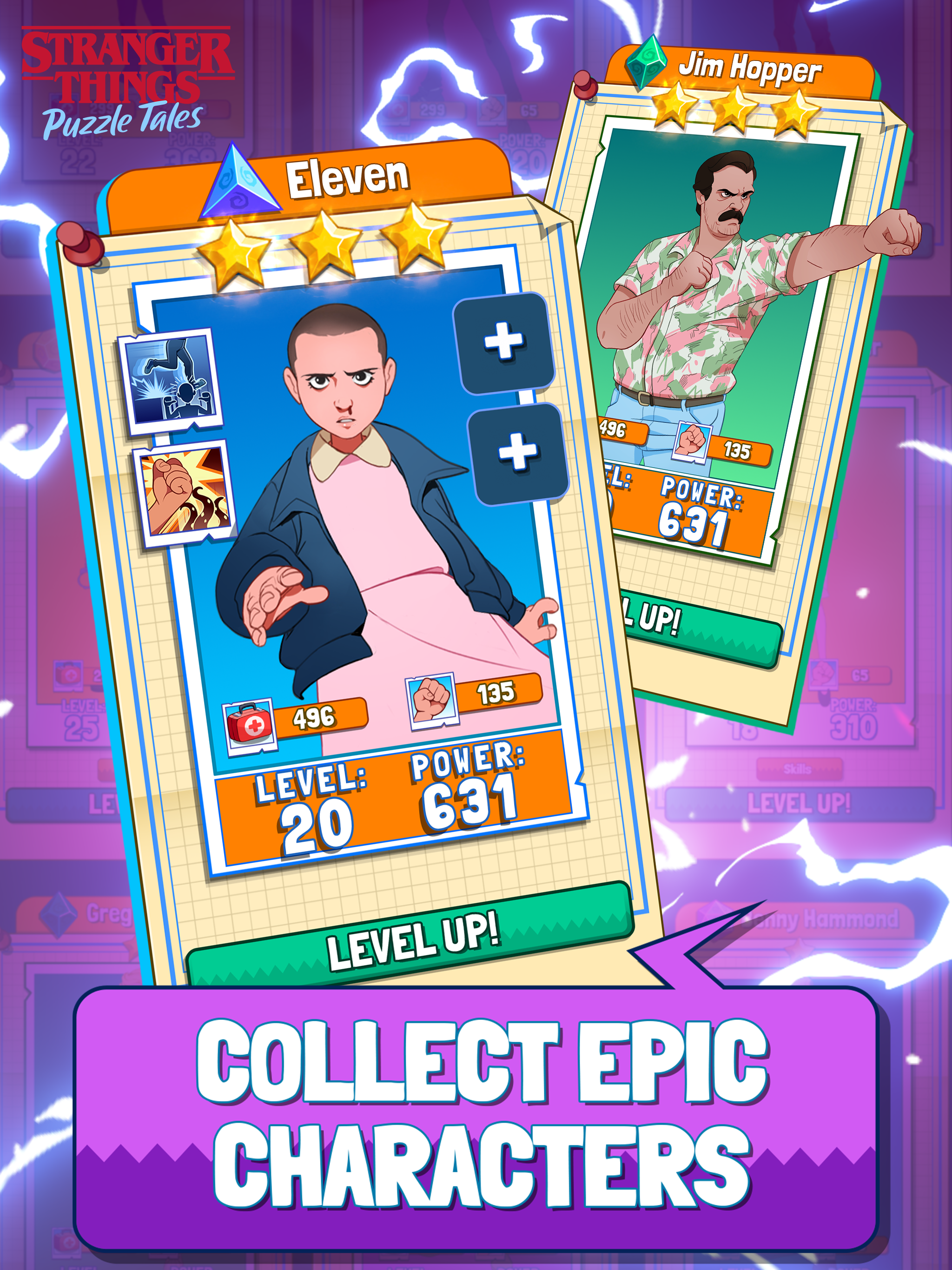 Stranger Things: Puzzle Tales Game Screenshot