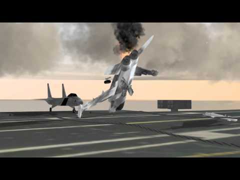 Screenshot of the video of F18 Pilot Flight Simulator