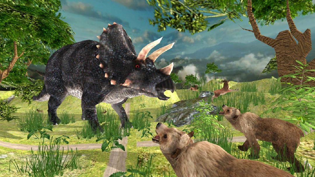 Dinosaur Simulator 3D 2019 게임 스크린 샷