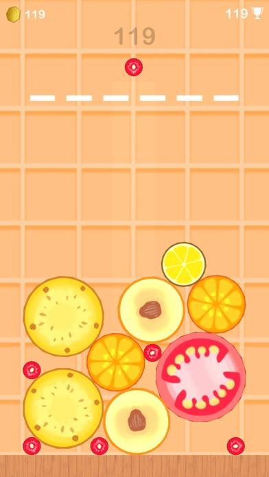 Merge Watermelon Drop Fruit Game Screenshot