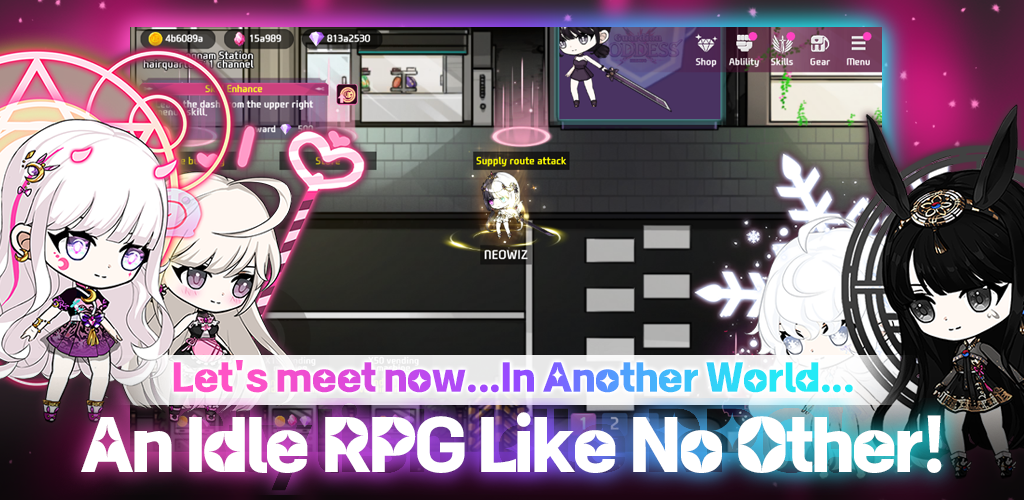 Screenshot of Guardian Goddess: Idle RPG