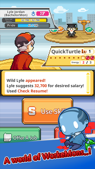 WorkeMon Game Screenshot