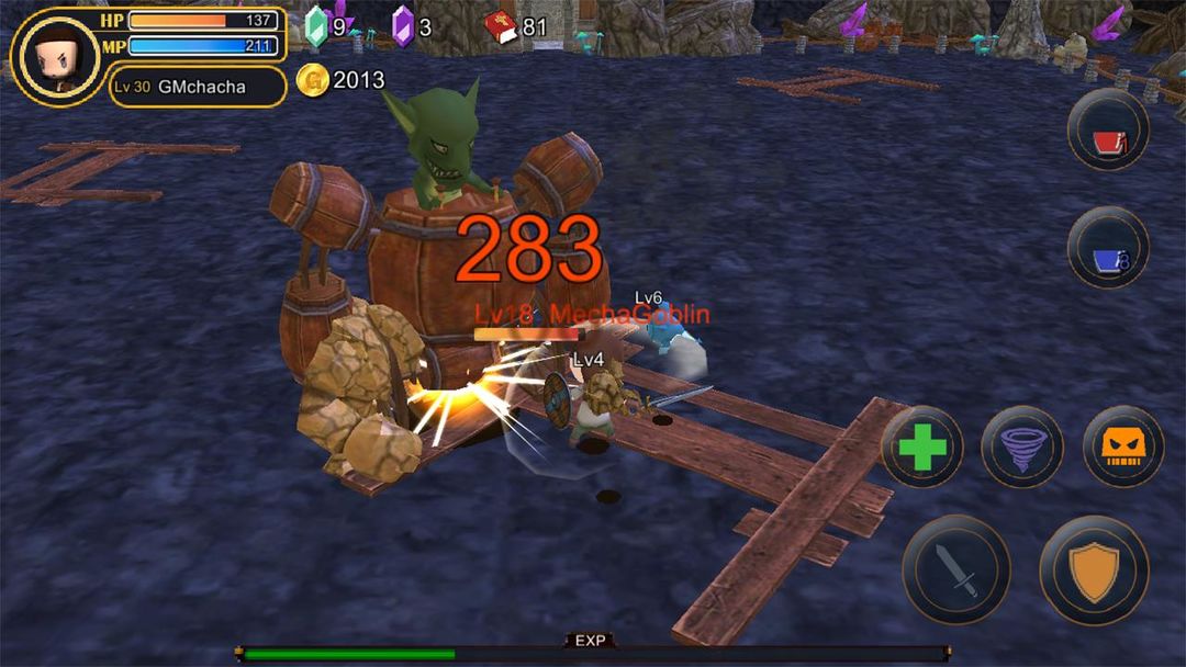 Screenshot of Pocket of warrior