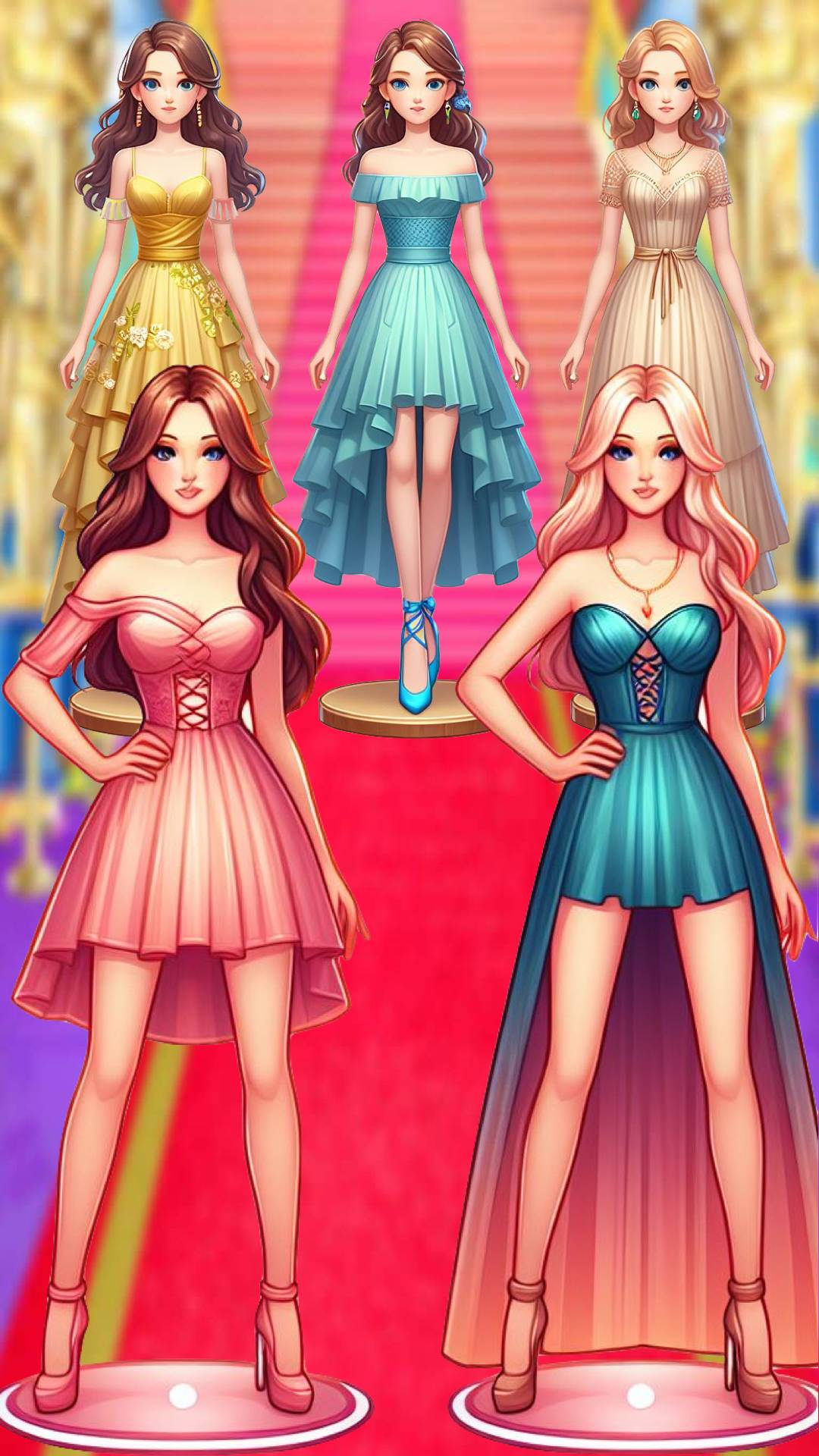 Stylist Fashion: Dress Up Game Game Screenshot