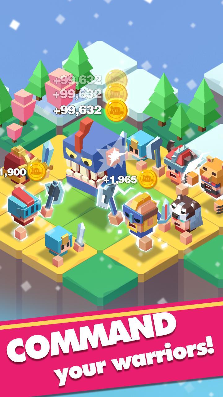 Merge Warriors - Idle Legion Game Game Screenshot