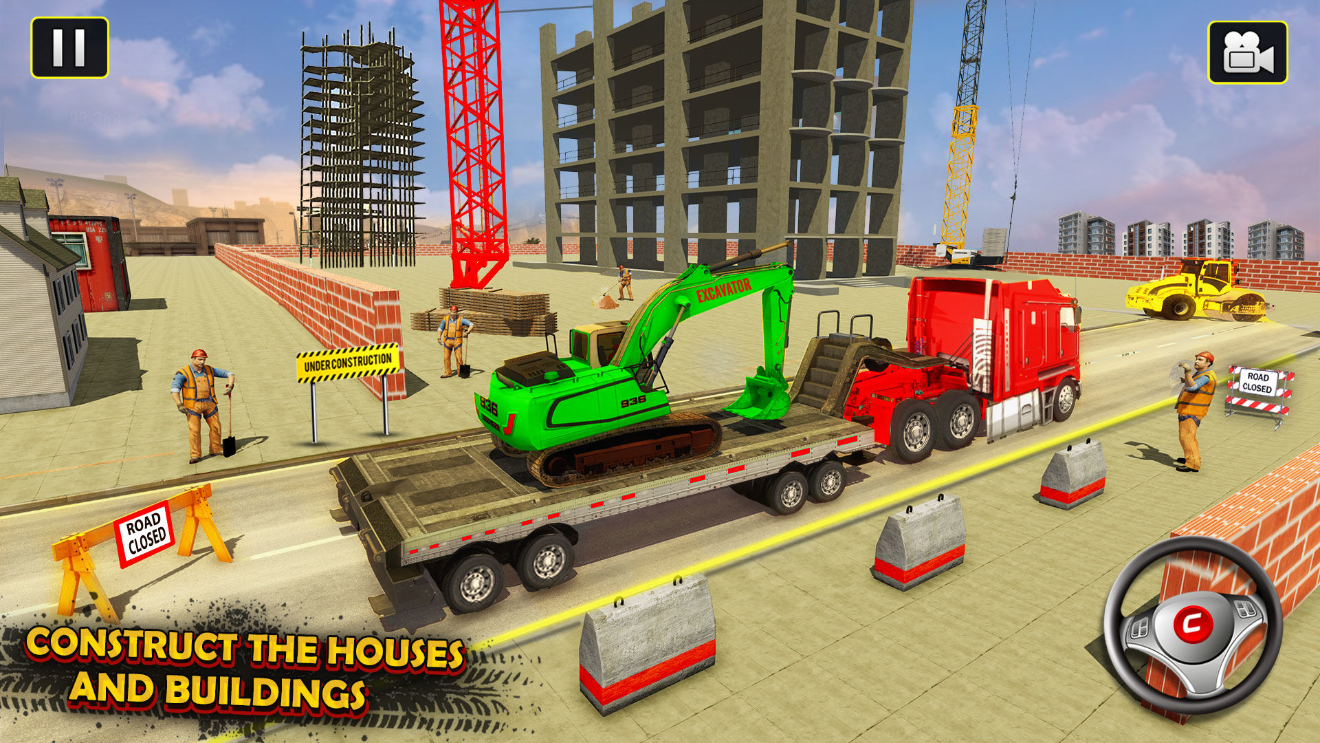 Screenshot of JCB Construction Simulator 3D