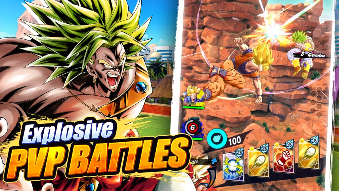 DRAGON BALL LEGENDS ภาพหน้าจอเกม