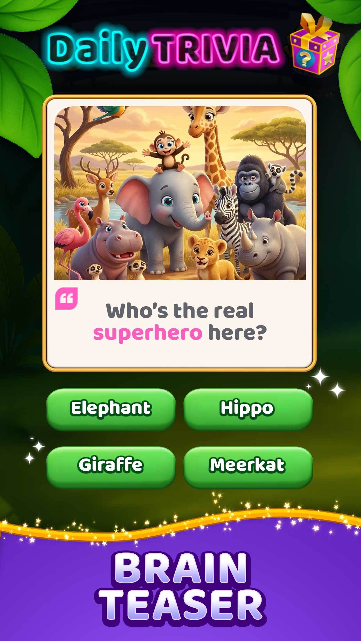 Animal Crush: Match‑3 Rescue Game Screenshot