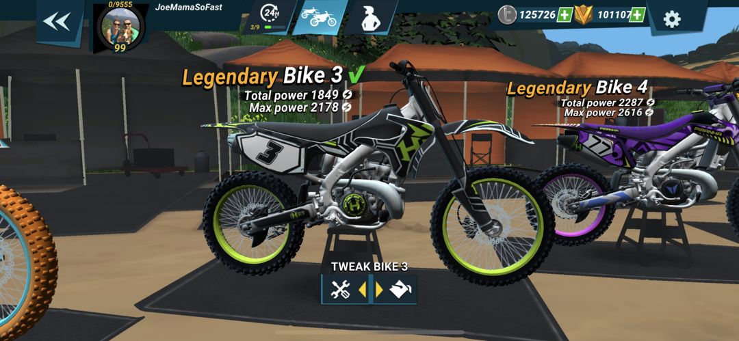 Screenshot of Mad Skills Motocross 3