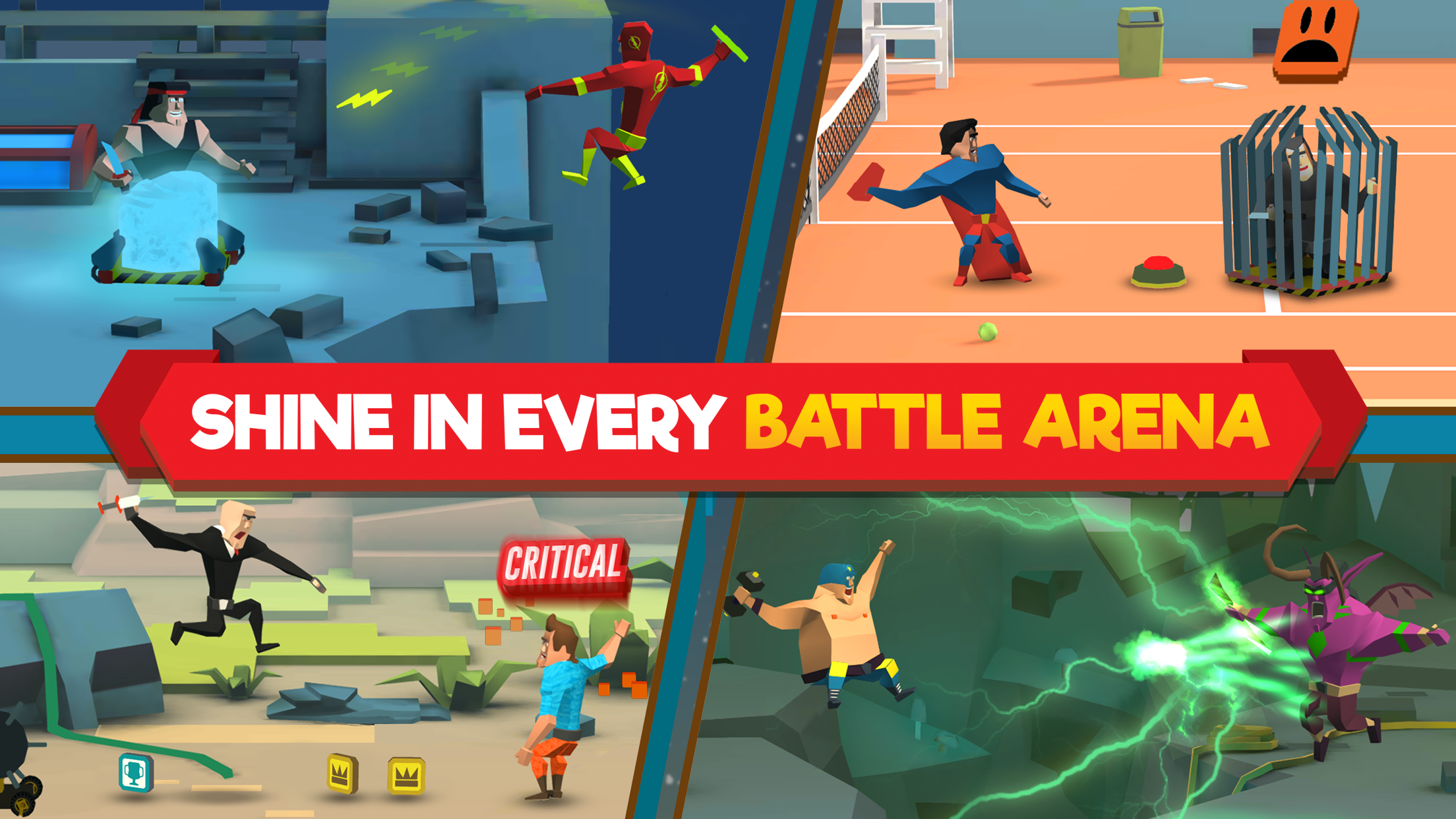 Fling Fighters 遊戲截圖