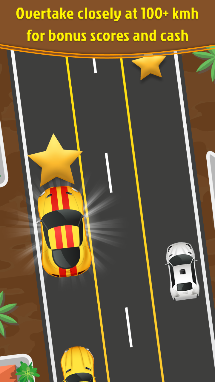 Cuplikan Layar Game Highway Traffic Rider Car Game