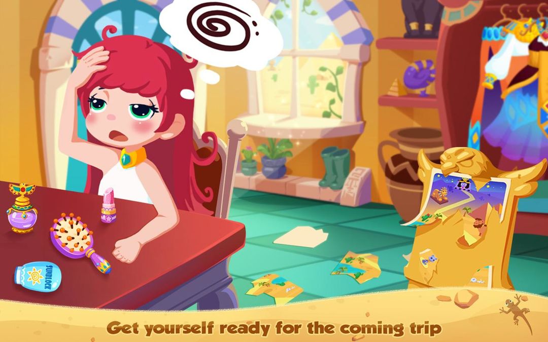 Screenshot of Emily's Egypt Adventure