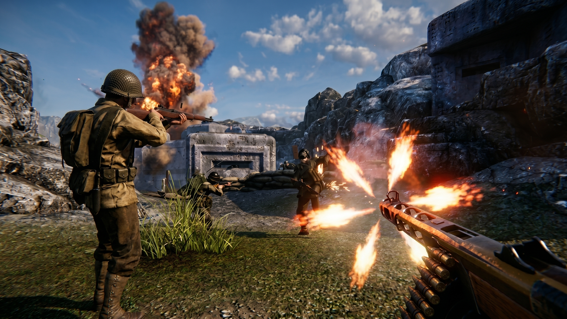 Frontline 1942：WW2 Games Game Screenshot