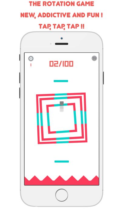 The Rotation Game ゲームのスクリーンショット