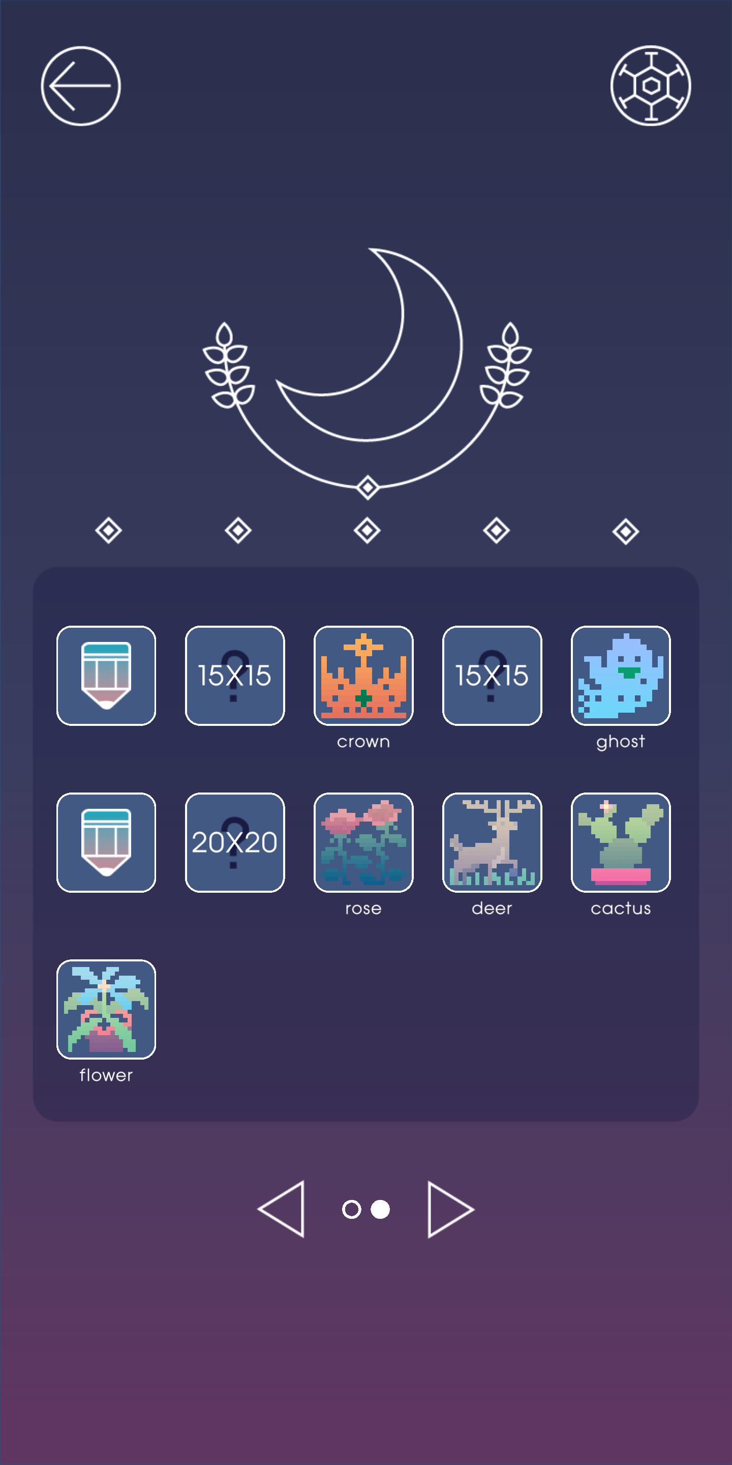 Luna Story I (nonogram) Game Screenshot