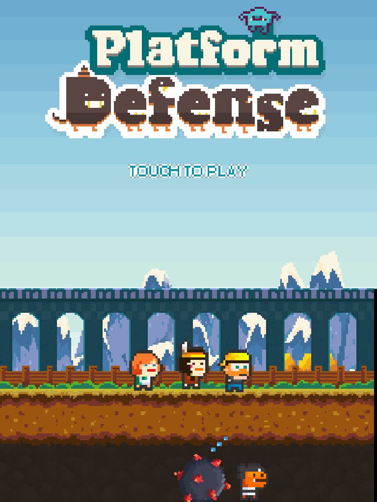Platform Defense: Wave 1000 F screenshot game