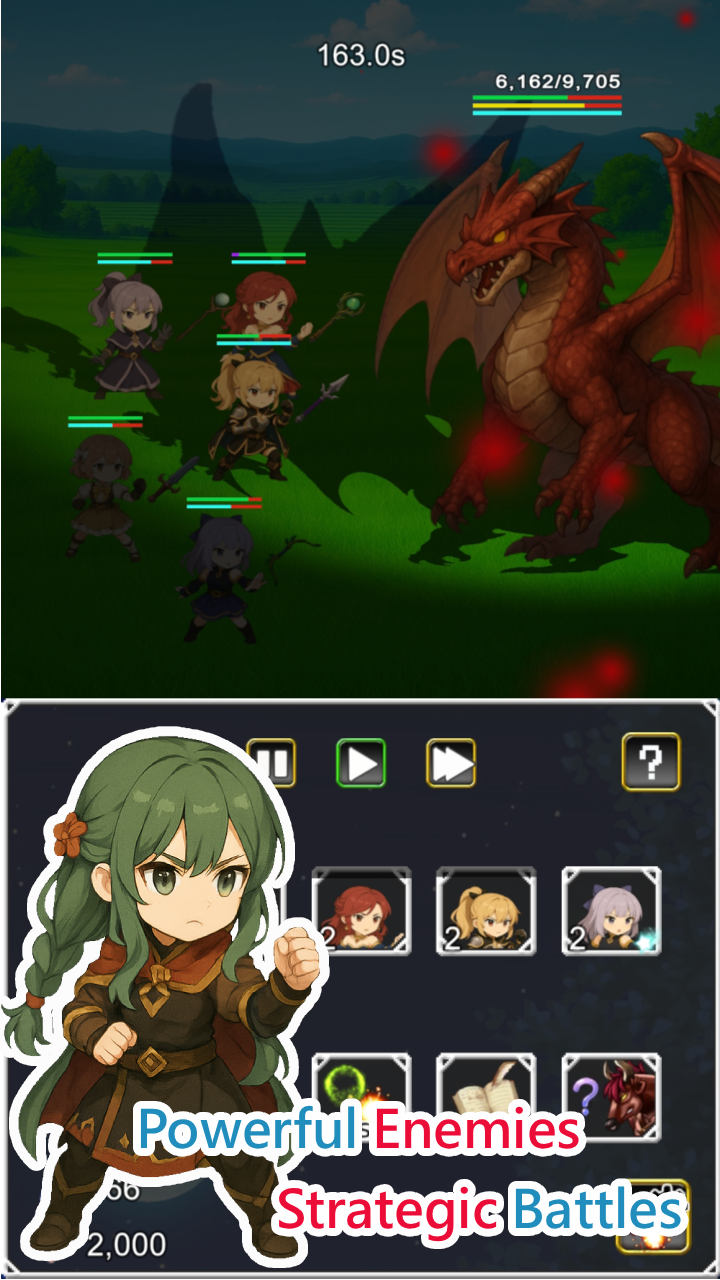 Sword of Goddess- Strategy RPG Game Screenshot