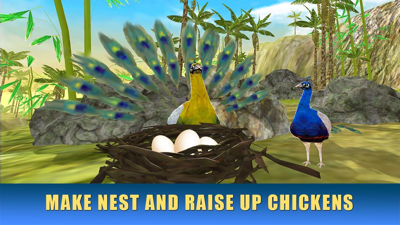 Peacock Simulator 3D Game Screenshot