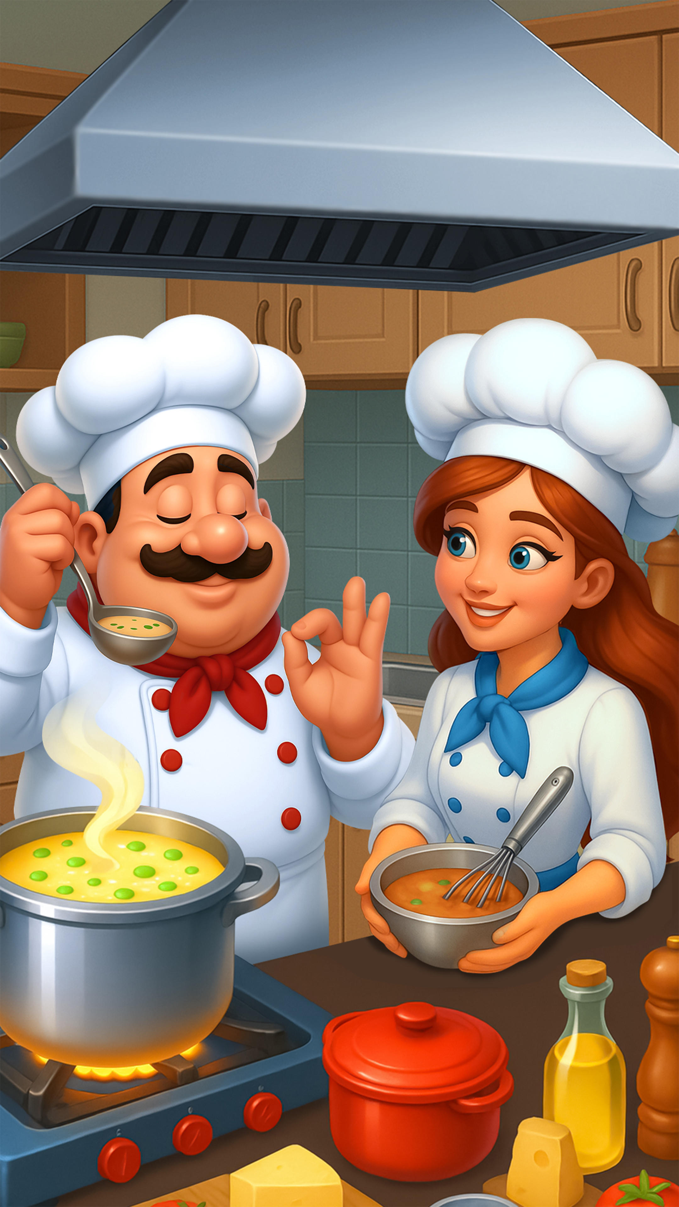 Cooking Mania : Match 3 Games Game Screenshot